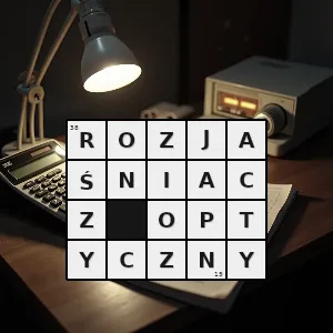 Hasło krzyżówkowe substancja wywołująca wrażenie jaskrawej bieli innych substancji białych stosowana minw proszkach do prania - rozjaśniacz optyczny – rozwiązanie, synonimy, podpowiedzi i definicje krzyżówkowe